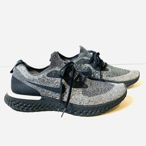 Nike Epic React Flyknit Men's Running Shoes Black/Gunsmoke AQ0067-011 Size 11.5